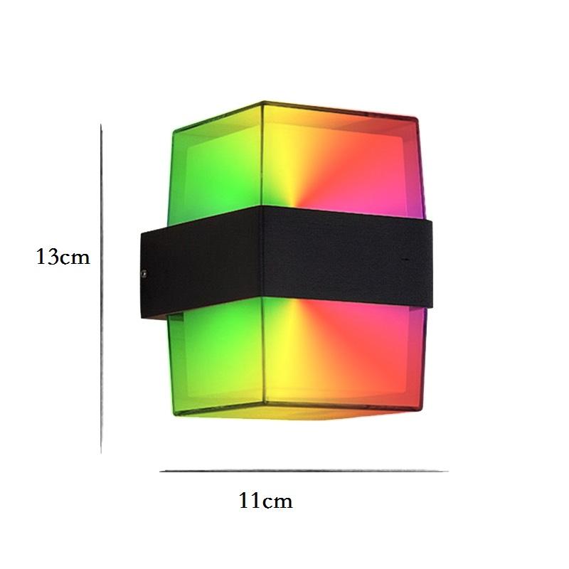 Tuya Smart App Control Waterproof IP 65 LED Wandlamp colorful waterproof outdoor wall lamp modern light outdoor goods