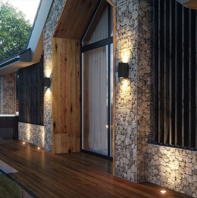 modern outdoor lighting sconces