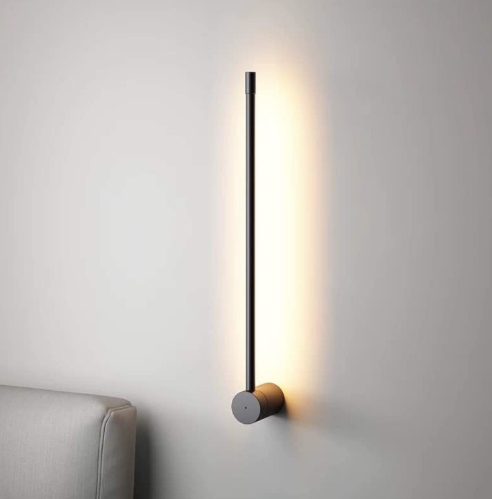 Nordic Slaapkamer Nachtkastje Wandlamp Creatiev Klok Lange Trap Gang Gangpad Woonkamer Achtergrond Wall Art Lamp Cafe Hotel