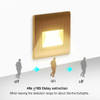 Modern Indoor Outdoor Stair Step Wall Lamp 3W Recessed LED Step Light