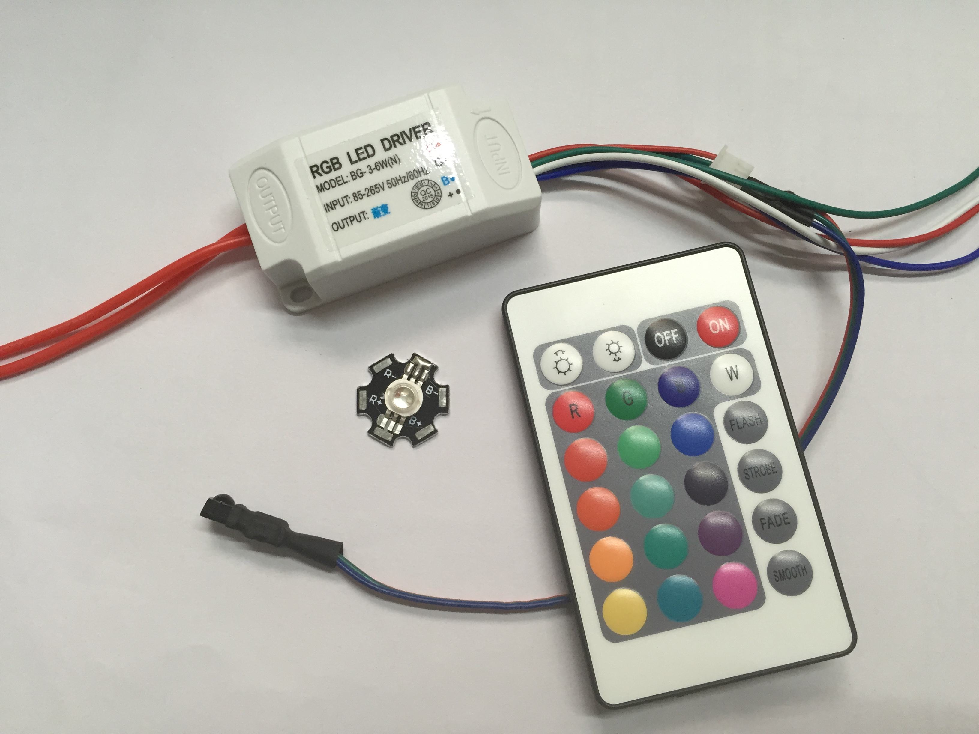 RGB driver + LED chip