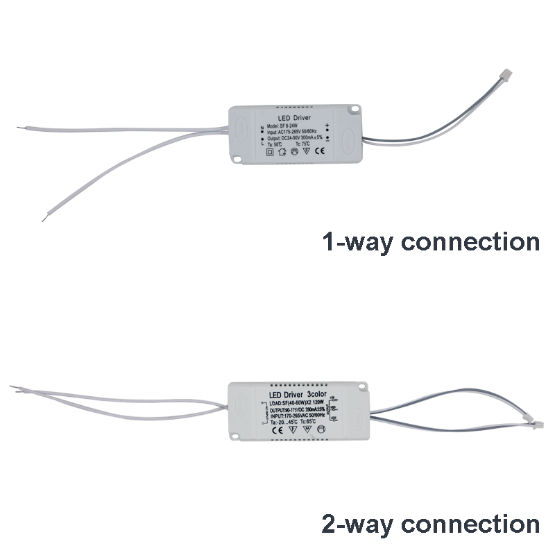 8-120W LED Driver Input AC175-265V Non-Isolating Lighting Transformer Luminaire Drive Power Supply Adapter