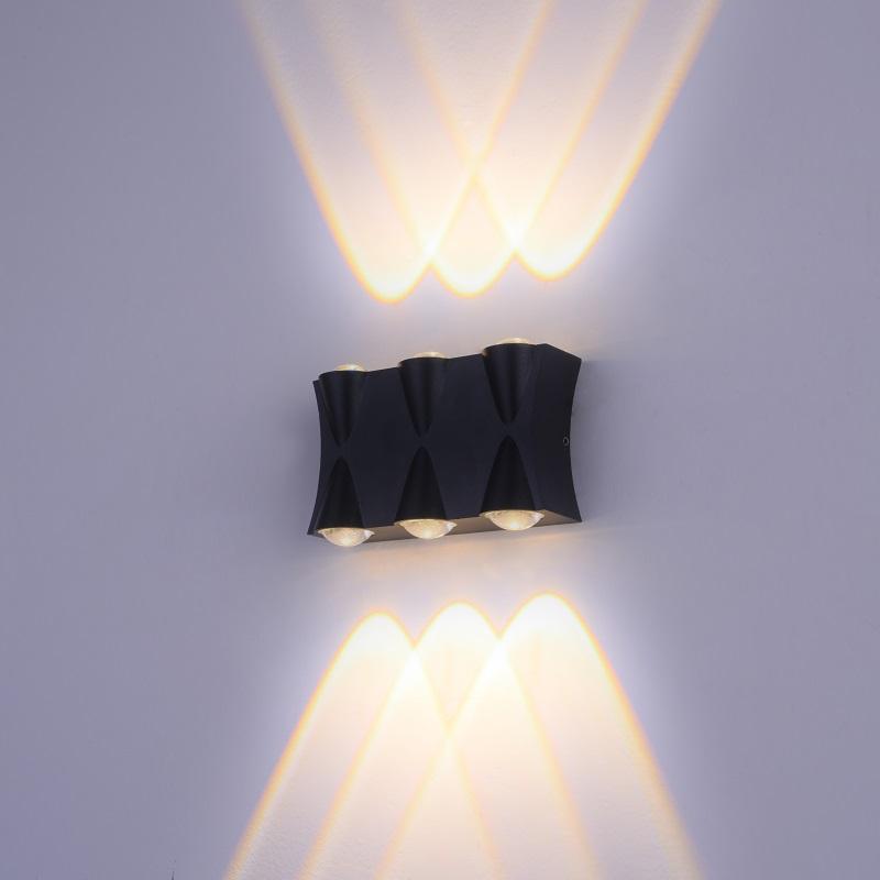 4W 6W 8W IP65 LED Wall Light Waterproof Outdoor Lamp Indoor Wall Lamp Up And Down Wall Light Modern LED Light