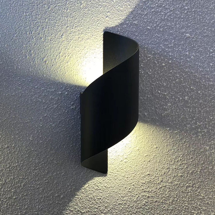Modern Led Wall Lamp Indoor Stair Light Fixture Bedside Loft Living Room Up And Down Home Hallway 12W Waterproof Wall Sconces