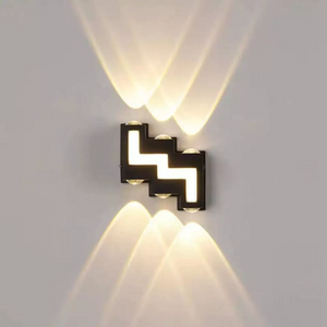 Waterproof AC85-265V Wall Mounted LED Wall Light Modern Nordic Indoor Wall Lamps Living Room Porch Outdoor