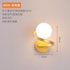 Classic Lampen Crystal Bedroom Bedside Mount Interior Light Indoor Decorative Gold Black Metal Modern Led Glass Wall Sconce