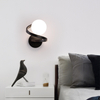 Classic Lampen Crystal Bedroom Bedside Mount Interior Light Indoor Decorative Gold Black Metal Modern Led Glass Wall Sconce