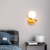 Classic Lampen Crystal Bedroom Bedside Mount Interior Light Indoor Decorative Gold Black Metal Modern Led Glass Wall Sconce