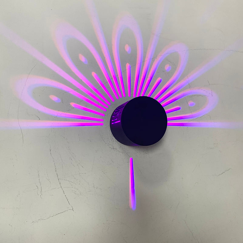 New 3W RGB with Controller Remote Touch colorful Nordic Sconces Lighting For Party Home Bedroom