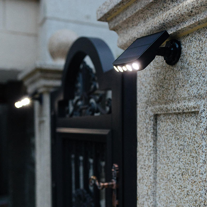 solar garden wall lights
