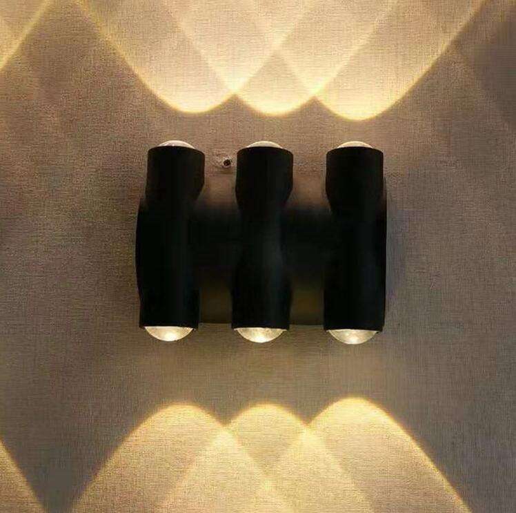 220v 110v Wall Lamp Outdoor Garden Up And Down Wall Light Waterproof IP65 Home Decoration Lighting Porch Lamp for Home