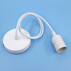Lamp Holder Cord E27 Base Bulb Socket Pendant Light Fabric Metal Customized PVC Switch Style Cable Plug Plastic Dimmer Screw ZHE