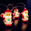 LED Christmas Decoration Light New Year Room Decor Garland Holiday Ornaments Outdoor Garden Decor String Lamp Santa Claus Lights