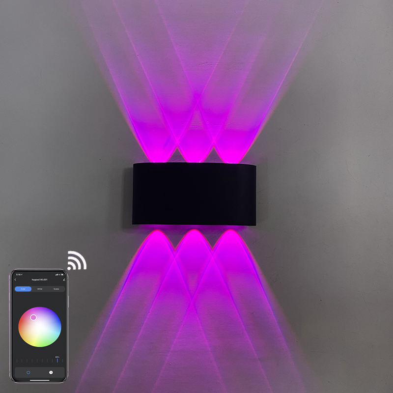 Up And Down LED Smart Wall Lamp Aluminum 