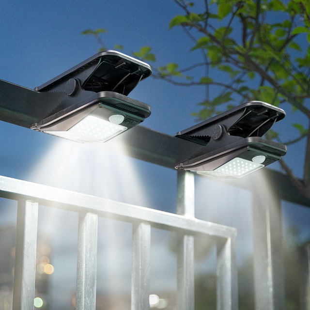 High Quality Waterproof Ip65 Double Sided Led Wall Lamp Modern Outdoor Solar Wall Lights up and down wall garden solar lamp