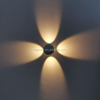 2023 New Aluminum Recessed Step Light IP65 Led Stair Wall Light 3w Indoor Outdoor Black Luminous White Body Lamp Power Item Lighting Chip