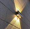 Led Solar Ground Lights Garden Stair Deck Lights Waterproof In-Ground Lamp Waterproof Solar wall lamp outdoor