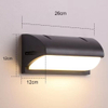 12W LED outdoor wall lamp Waterproof led wall light simple aisle stairs courtyard light balcony wall light super bright