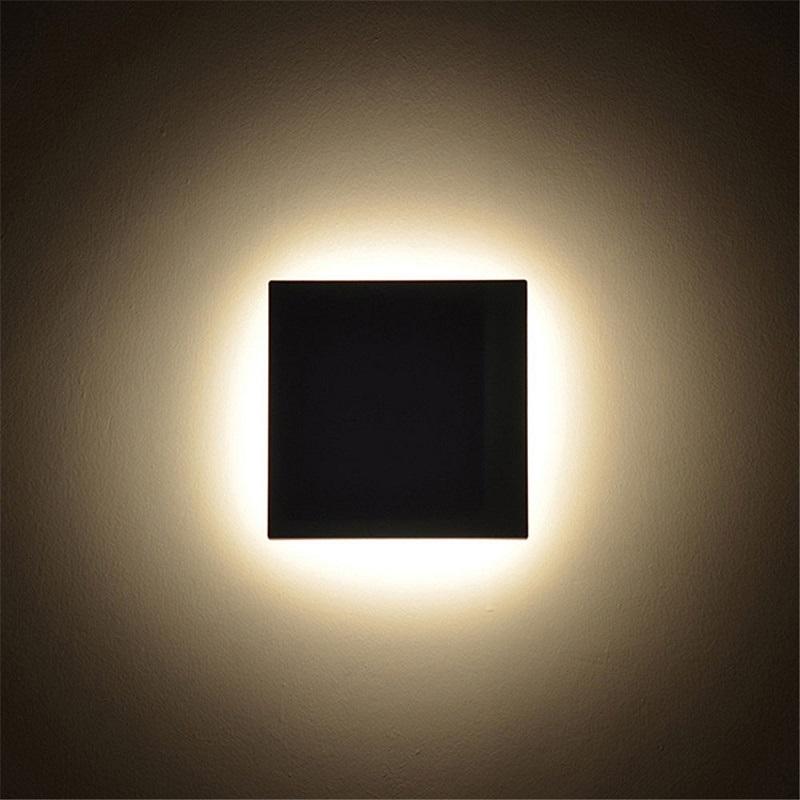 Solar eclipse wall lamp Round and Square Shell lamp outdoor sconces Nordic Indoor For Corridor Aisle Wandlamp Modern Decora lamps interior wall lights