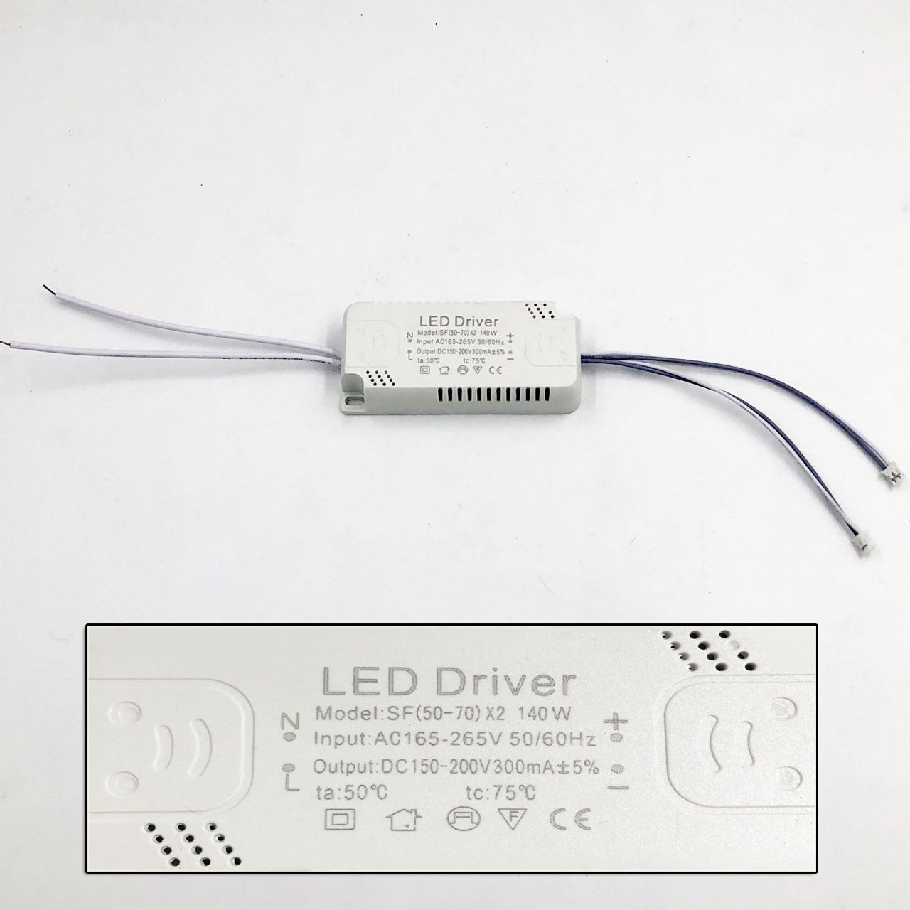 8-120W LED Driver Led Driver Power Supply Non-Isolating Lighting Transformer Input AC175-265V Luminaire Adapter for led Lamp