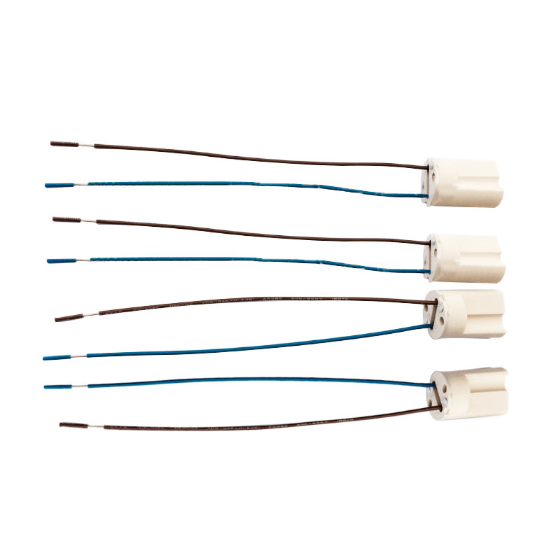High Quality G9 LED Lamp Base 250V 2A 18cm Ceramic Socket G9 Type Halogen Lamp Holder for G9 LED Bulb light