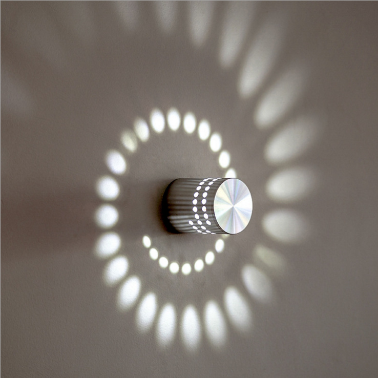 LED Wall Lamp Ceiling Light RGB colorful IR Remote Control Innovative novelty creative simple decoration living room parlor