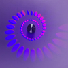 LED Wall Lamp Ceiling Light RGB colorful IR Remote Control Innovative novelty creative simple decoration living room parlor
