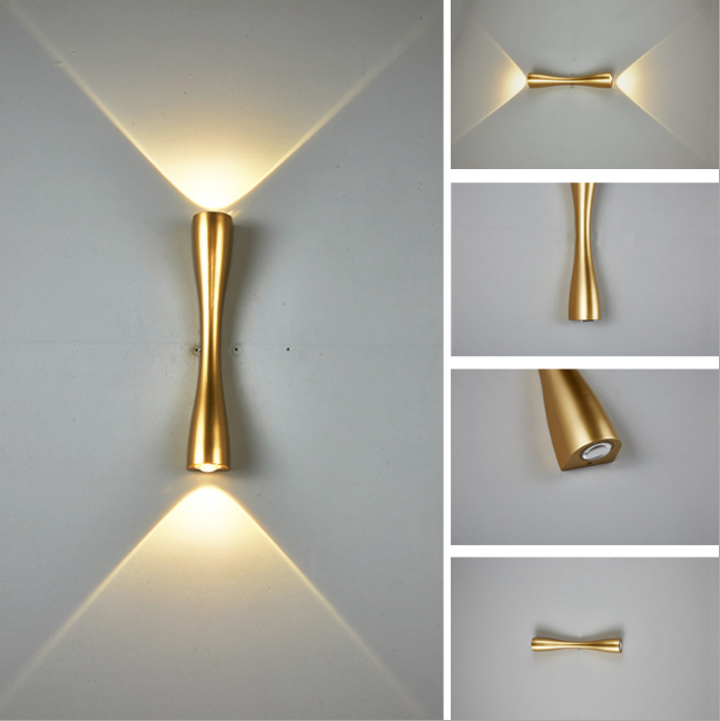 Nordic Personality Wall Lamp Simple Led Living Room Background Wall Lamp Hotel Hall Corridor Lighting Up Down