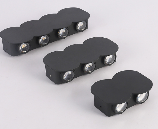Modern Waterproof outdoor 4W LED wall lamp IP65 Aluminum UP and Down Wall Light Garden porch Sconce Decoration Light 110V 220VModern Waterproof Outdoor 4W LED Wall Lamp IP65 Aluminum UP And Down Wall Light Garden Porch Sconce Decoration Light 110V 220V