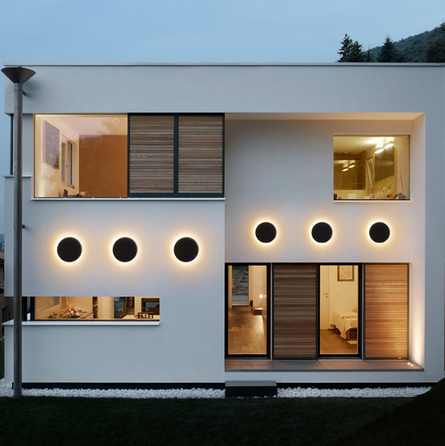 8W 12W 15W Modern Led Light Round And High-quality Indoor Nightlight LED Moon Lights Eclipse Lights Indoor