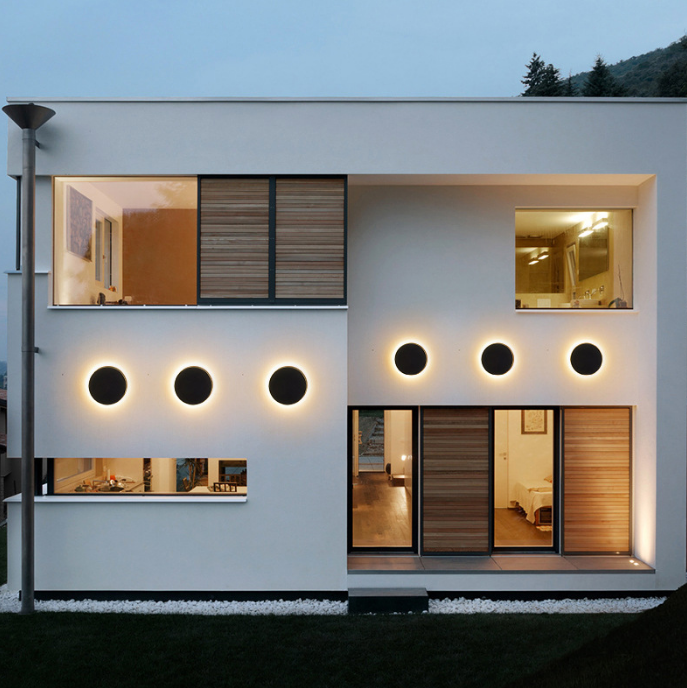 8W 12W 15W Modern Led Light Round And High-quality Indoor Nightlight LED Moon Lights Eclipse Lights Indoor