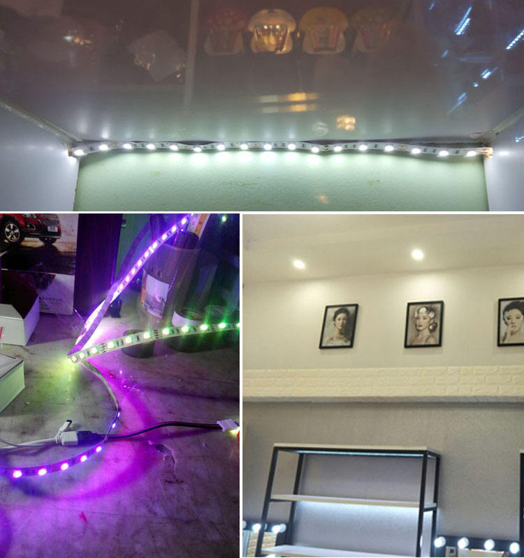 LED Strip Connector 2pin 8mm with Wire Free Connect No Need Soldering /Welding Connector For Led Strip 3528/5050