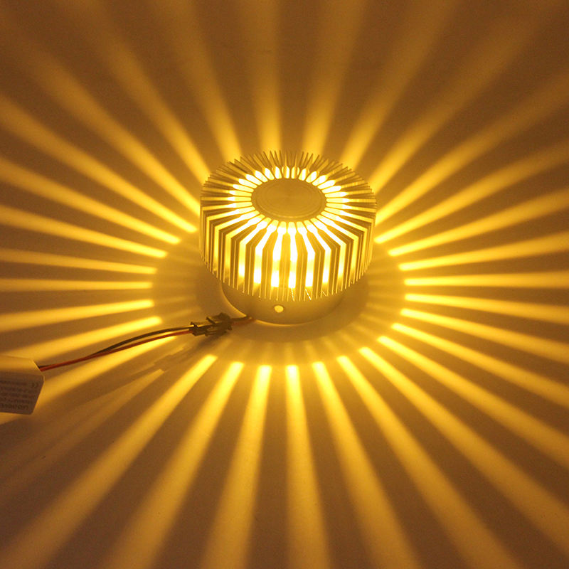 Modern 3W LED Wall Lamp Aluminum Led Lighting Wall Sconce AC85-265V Interior Design Fixture for Bar Wall Lighting Decoration