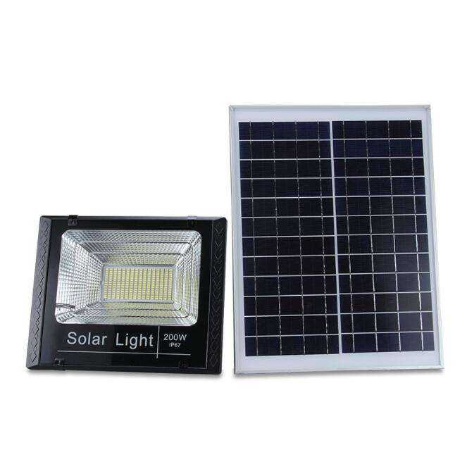 Solar flood light 25W solar garden light factory direct sales with Remote Control And Light Control