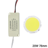 1 set 3W 5W 7W 10W 12W 15W 20W 25W 30W COB led chip board panel for led spotlight lamp+Plastic Shell LED power supply driver