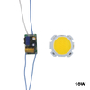 LED COB Lamp Bead 10W-30W Light Source Chip Cold /Warm Switch Conversion with Segment Control Power Adapter DIY Driver