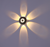 Modern LED Wall Light Up Down Lighting Round Sconce Lamp Fixture Mount Indoor Outdoor Home Room Bedroom Hotel Lighting Decoration