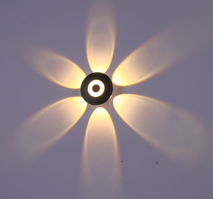 Modern LED Wall Light Up Down Lighting Round Sconce Lamp Fixture Mount Indoor Outdoor Home Room Bedroom Hotel Lighting Decoration