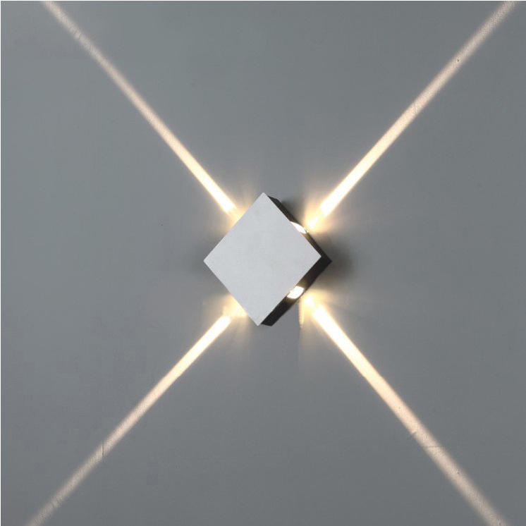 LED Indoor Wall Lamp Wall-mounted Aluminum Barber Shop Wall Lamp Living Room High Quality Cross Star with Good Price