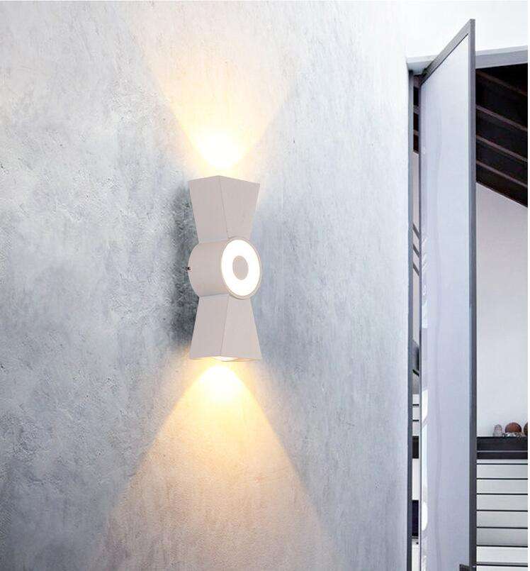 black outdoor sconce light