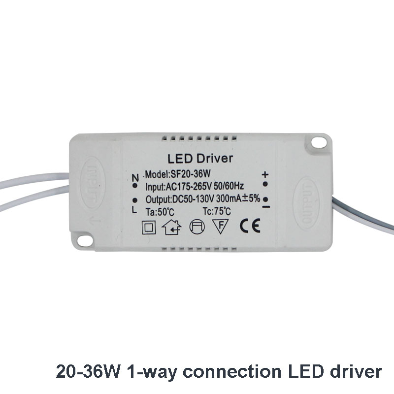 8-120W LED Driver Input AC175-265V Non-Isolating Lighting Transformer Luminaire Drive Power Supply Adapter