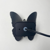 NEW 6W High quality lamp fancy Butterfly Waterproof Lamp Black Gold Shell wall lamp and outdoor nightlight