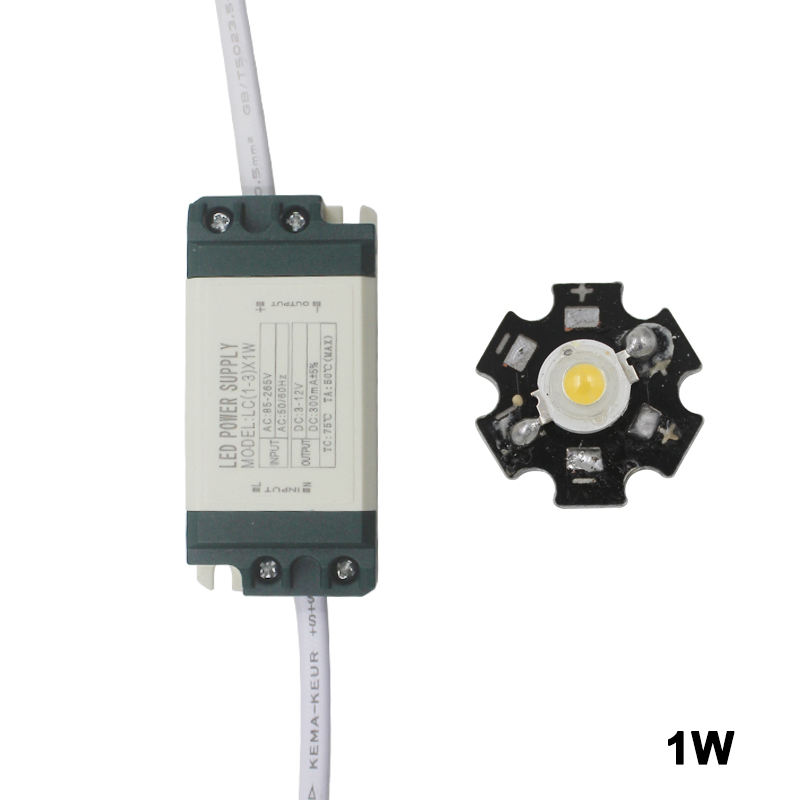 24W LED bulb spot light Star high power chip board panel LED plastic shell power supply driver
