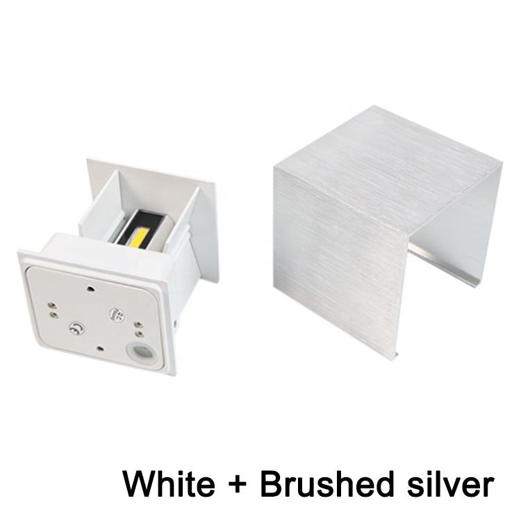 Industrial Style AC85-265V Waterproof IP65 Adjustable Beam Aluminum And Outdoor LED Cube Waterproof Wall Light