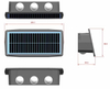 New Solar Wall Light Outdoor Waterproof LED Wall Lights for Courtyard Street Landscape Garden Decor Lamp Solar Outdoor Wall Lamp