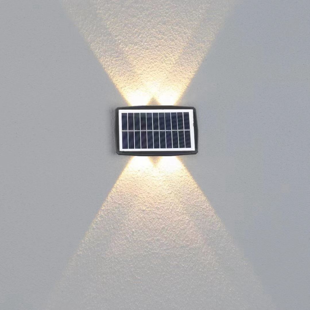 led solar outdoor light solar powered led wall light lamp solar Solar Led Light Outdoor Waterproof Balcony Solar Hight Lights Courtyard Street Landscape 