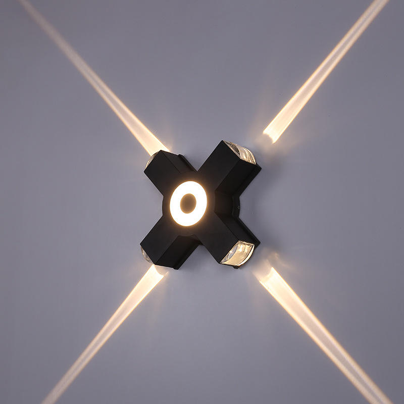 Minimalist Surface Mounted Outdoor LED Wave Wall Light And Waterproof IP65 85~265V Minimalist Wall Lamp For Path Street Porch Light