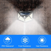 100 LED Solar Wall Lights Outdoor Solar Lamp PIR Motion Sensor Solar Powered Sunlight Street Light for Garden Light