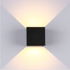 New Dimmable led wandlamp Outdoor Waterproof ip65 cube wall light 12w Modern Led Wall Lamps for garden