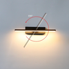 Modern LED Wall Lamps 330 Rotatable Bedroom Bedside 6W AC85V-265V Wall Sconce Black Lamp Aisle Indoor Decoration Lighting